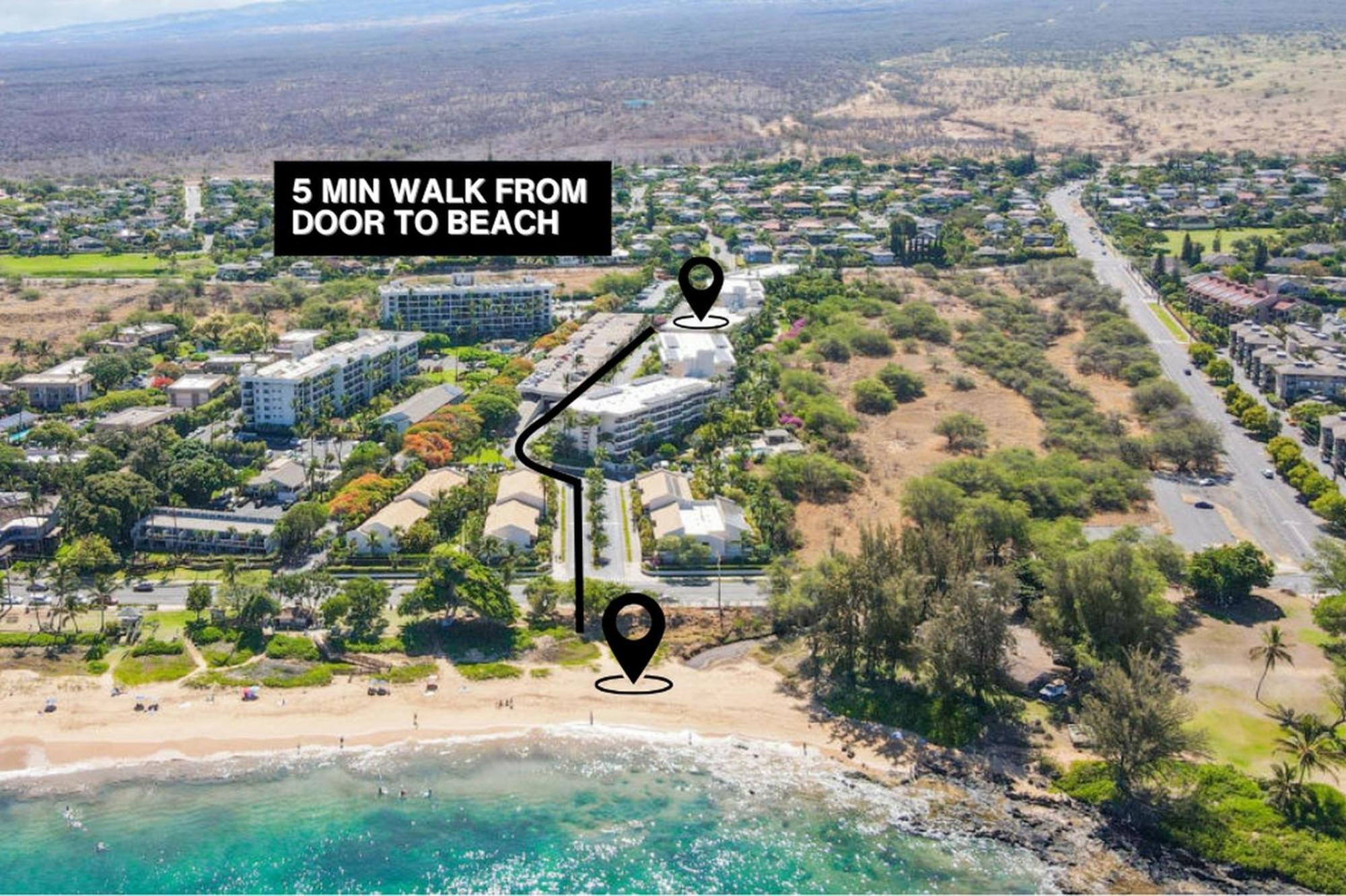 Central Kihei Gem! 3-Min Walk To The Beach & Shops Уайлеа Екстериор снимка